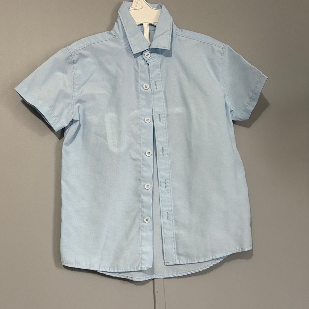 Kid’s Light Blue Short Sleeve Shirt